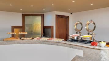 Free toiletries, hair dryer, bidet, towels