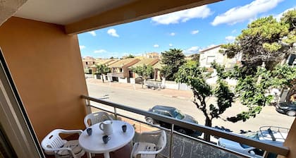 Huoneisto Port-la-Nouvelle, 1 huone, 2 henkilöä