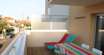 Duplex mit Terrasse, WLAN, Parkplatz – 150m vom Strand in Arcachon