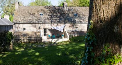 Charming house in La Hague with enclosed garden and fireplace