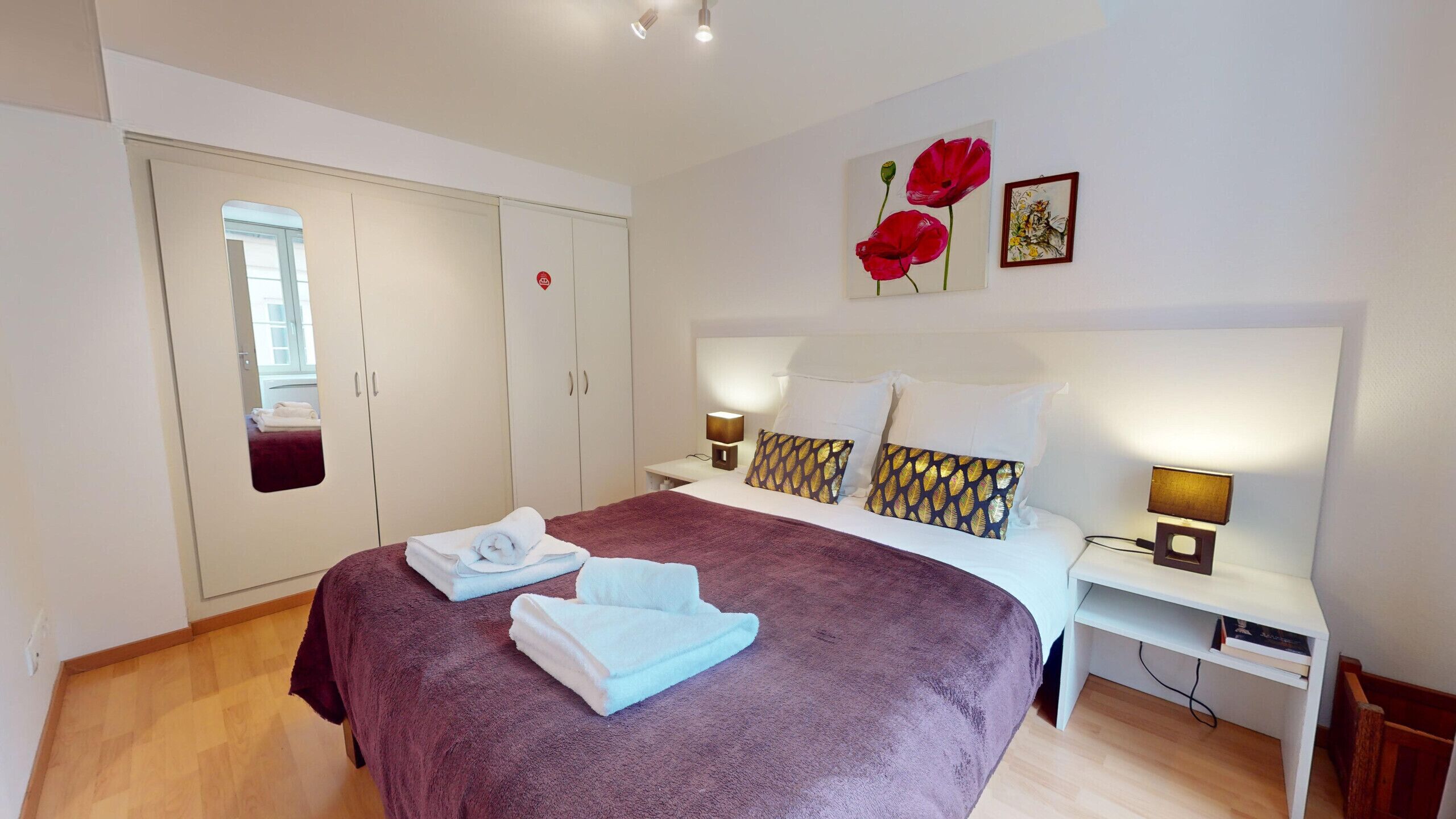 1 bedroom, soundproofing, iron/ironing board, free WiFi