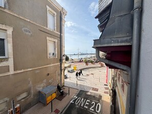 Blick von der Unterkunft