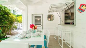 Opções para refeição ao ar livre