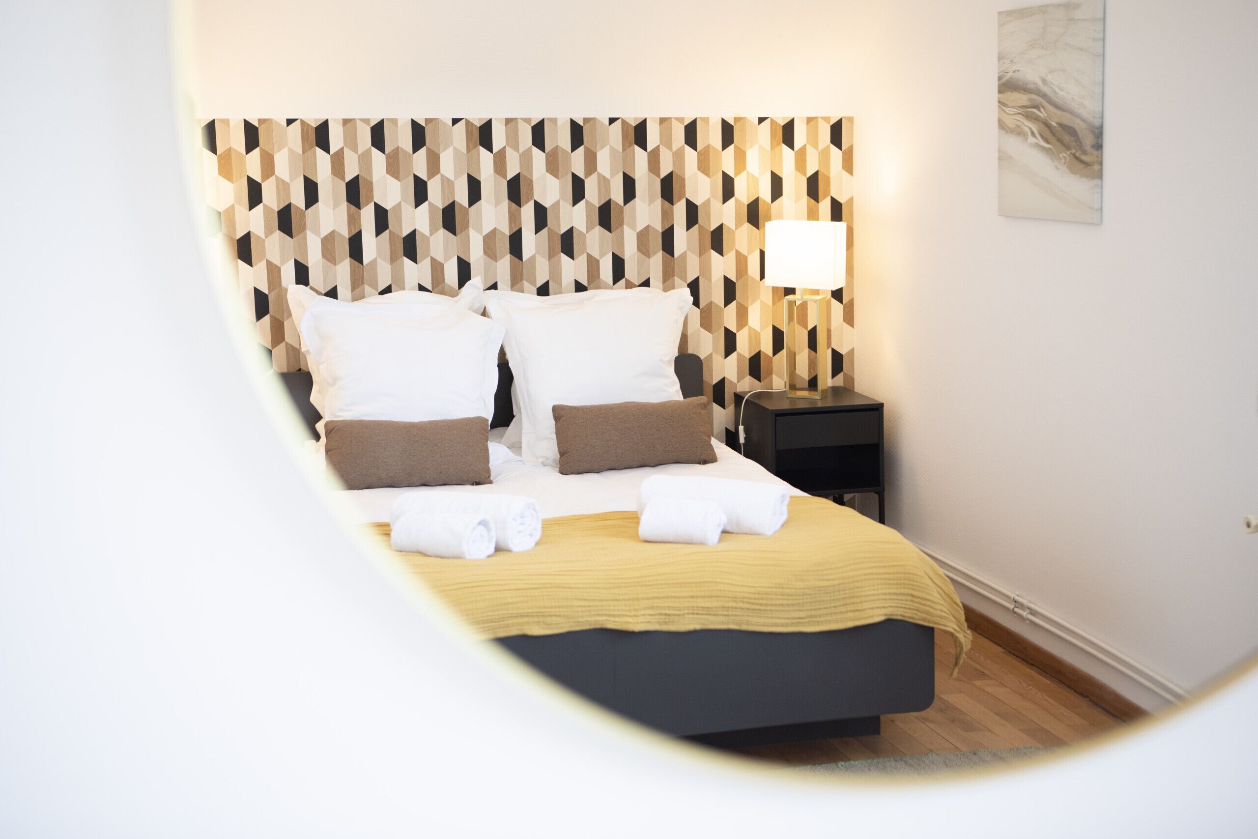 1 chambre, Wi-Fi gratuit, draps fournis