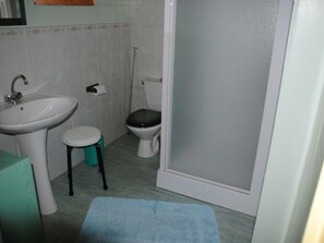 Bathroom - Charming house for 4, private garden in Grand-Celland (Le Grand-Celland)
