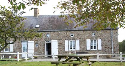 Charming Stone House with Garden Near Surville's Protected Beaches