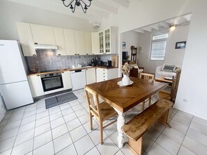 Interior - Charming Villa with Garden, Steps to Beach, Near Town, Free WiFi (Jullouville)