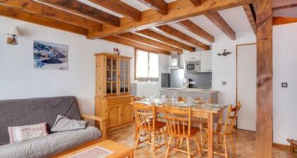 Chalet en duplex à Cauterets, 2 chambres, 7 pers., terrasse, prÚs des remontées, parking inclus