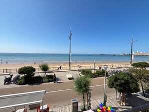 On the beach