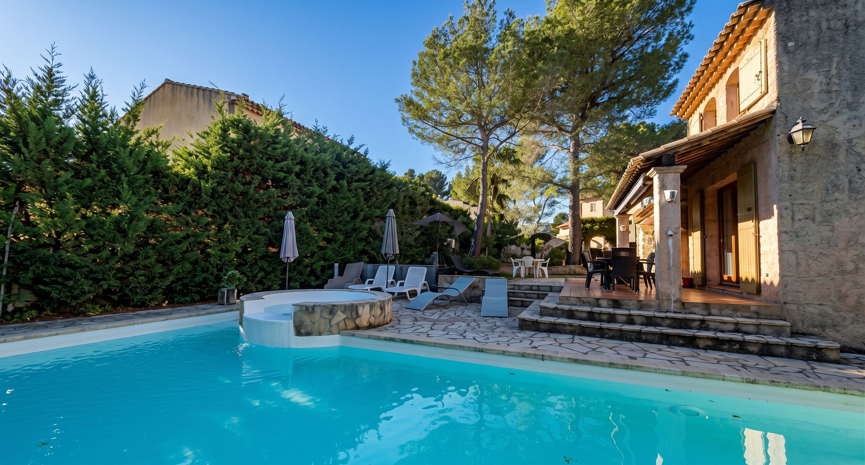 Swimming pool view