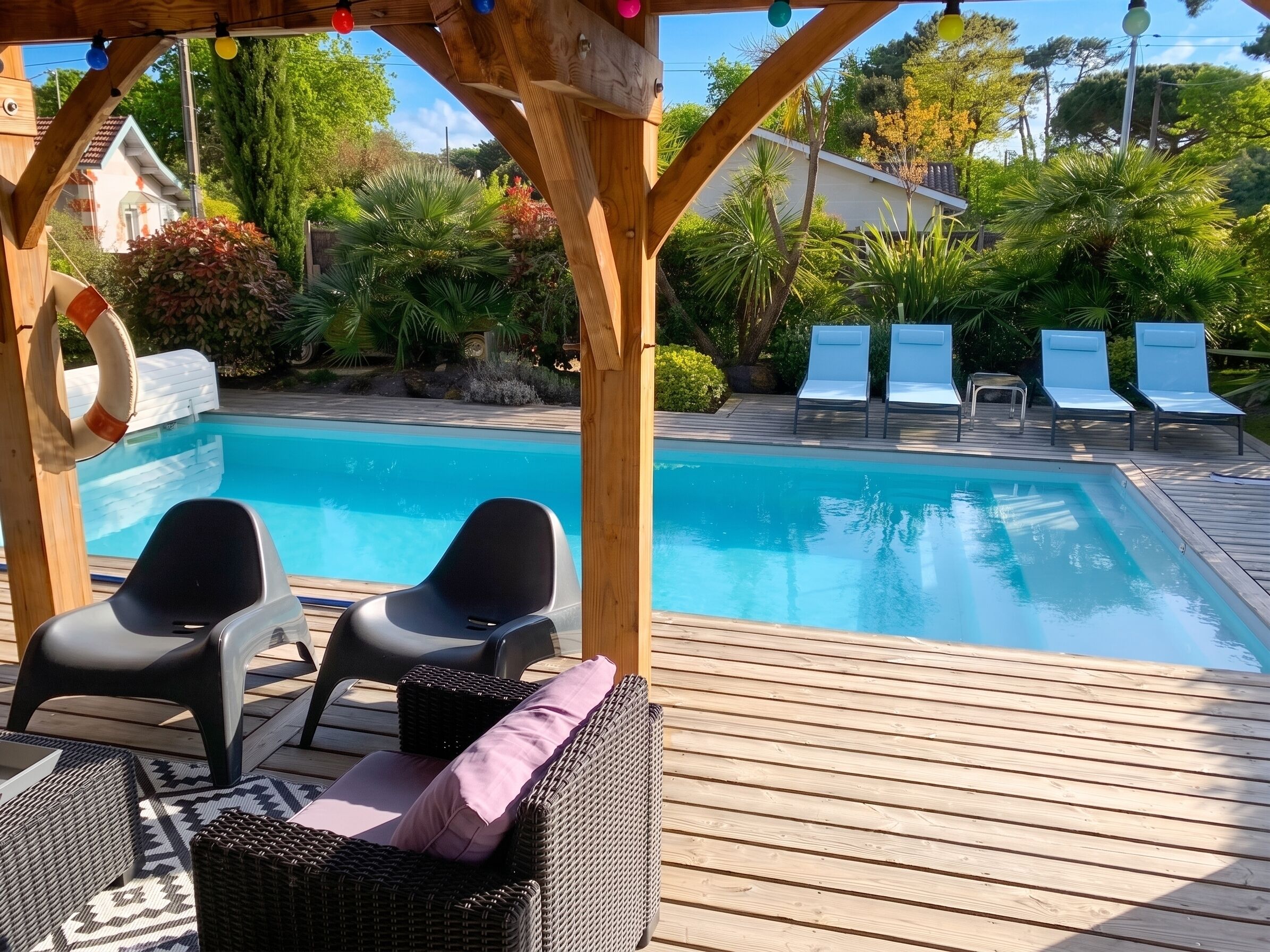 Piscine chauffée