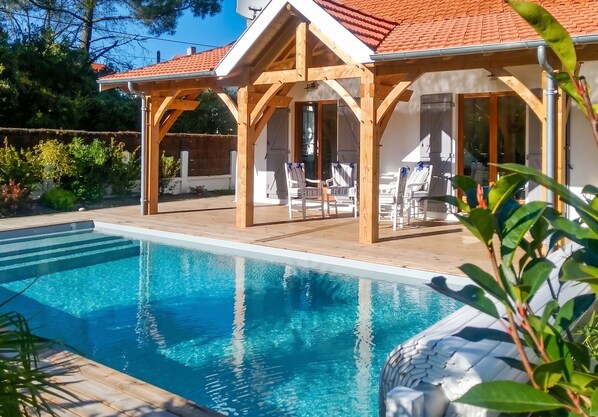 A heated pool - Homerez - Villa Soulac-sur-Mer (Soulac-sur-Mer)