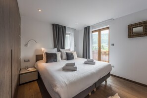 4 bedrooms, free WiFi, bed sheets, wheelchair access - SUGI - Apartment with view, spa and gym (Montriond)