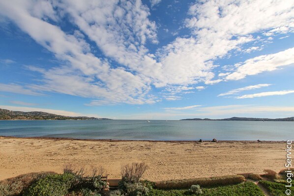 بالقرب من الشاطئ