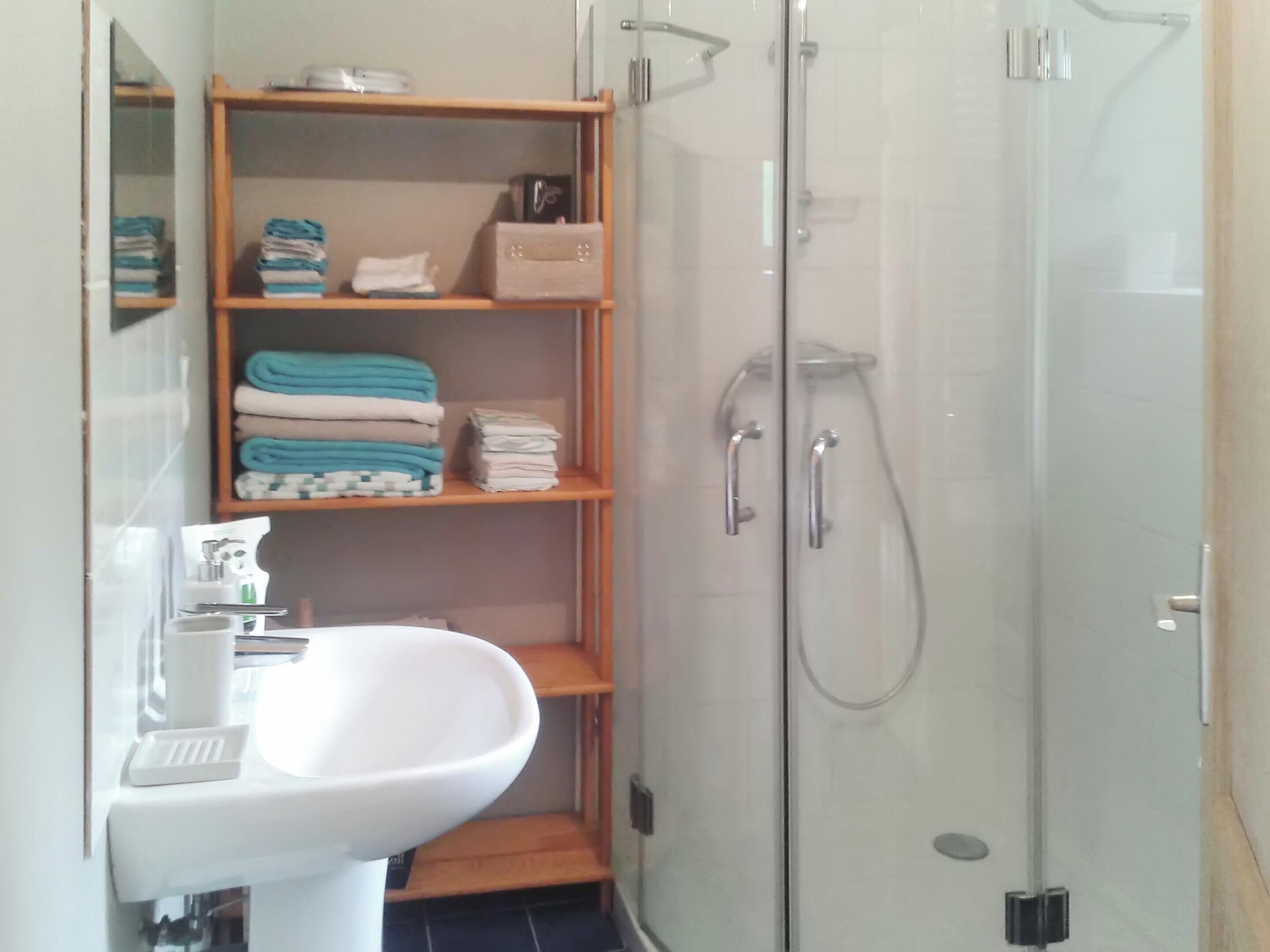 Shower, towels