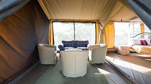 Standaard kamer | Woonruimte | Een open haard
