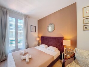 1 bedroom, iron/ironing board