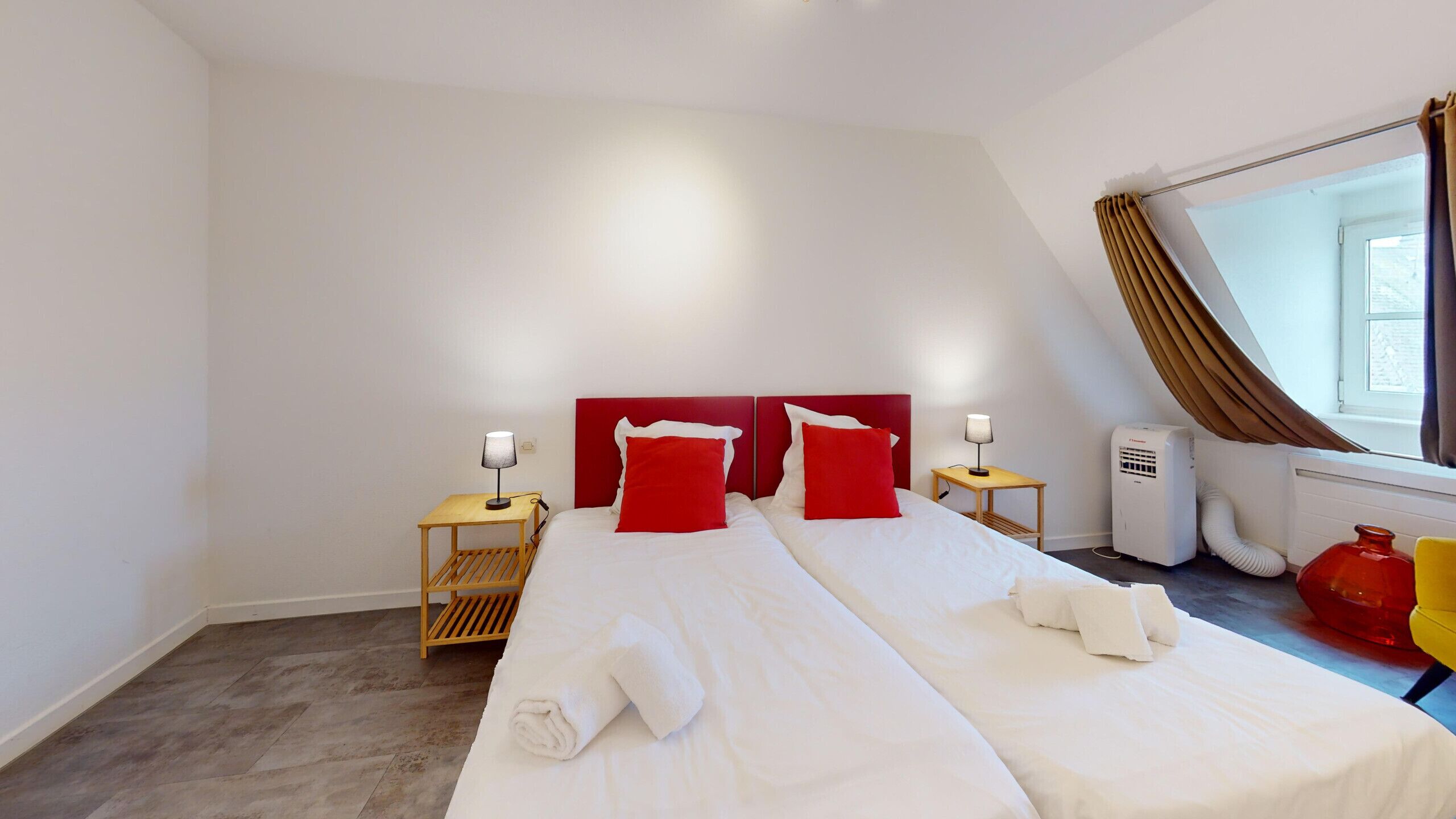 2 bedrooms, iron/ironing board, travel crib, free WiFi