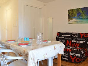 Dining - Studio cabin with A/C, parking and loggia - Banyuls-sur-Mer (Banyuls-sur-Mer)