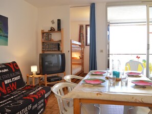 Dining - Studio cabin with A/C, parking and loggia - Banyuls-sur-Mer (Banyuls-sur-Mer)