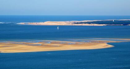 Charmant Studio à Arcachon, Balcon Exposé Sud, Proche Plage et Commerces