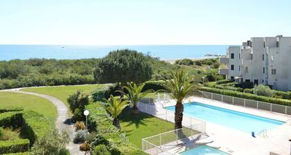 Studio Kabine 4 Pers, Pool, Parkplatz, Strandnah, St Cyprien