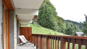 Property grounds - Ski-In/Ski-Out Apartment with Fireplace and Balcony in Méribel (Méribel)
