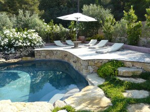 Outdoor pool - Unique house with high quality accommodations (Bandol)