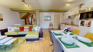 TV, DVD player - dollfus 80m2 city center 2br (Colmar)