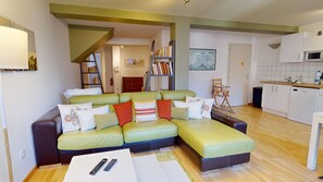 TV, DVD player - dollfus 80m2 city center 2br (Colmar)
