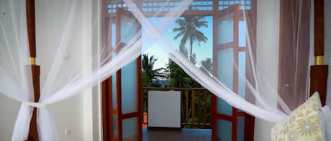Chambre Double Deluxe, vue plage | Balcon