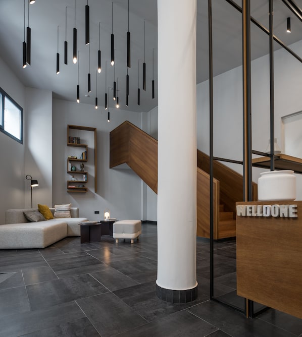 Zona de estar del vestíbulo