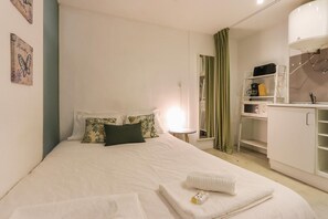 Wifi gratis y ropa de cama