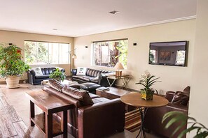 Zona de estar del vestíbulo