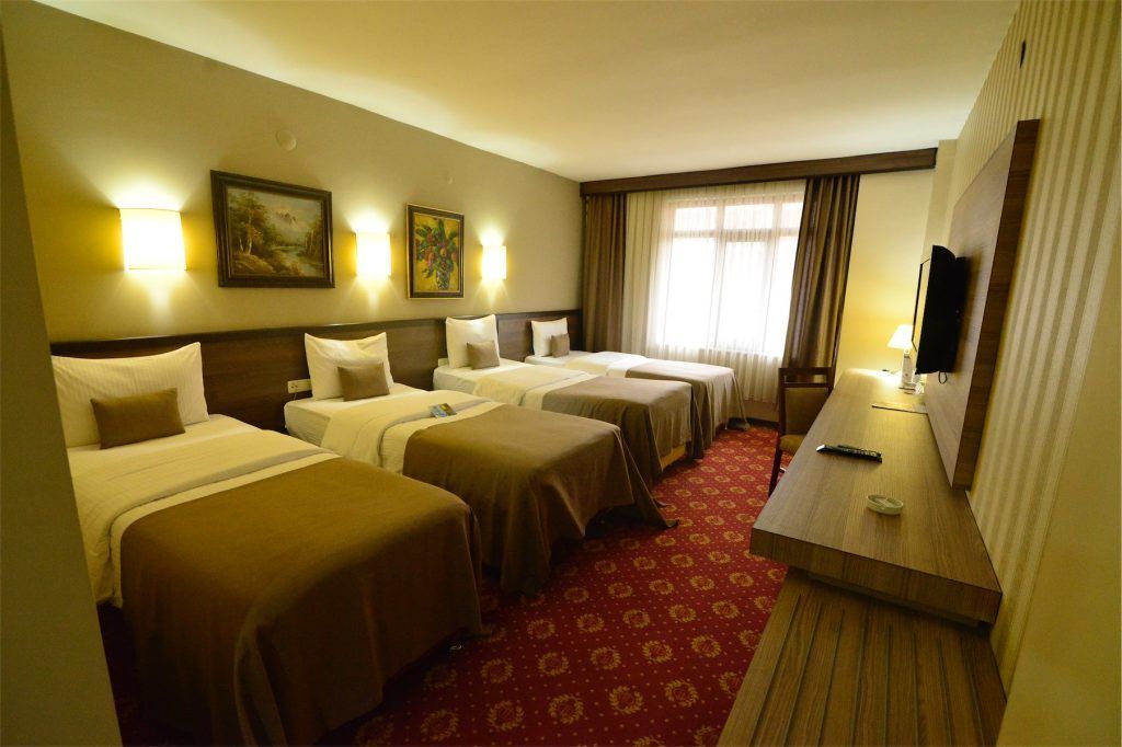 quadruple room | 1 bedroom, premium bedding, minibar, desk