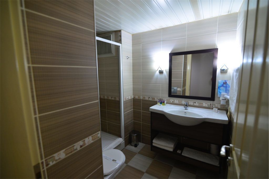 single room | bathroom | shower, free toiletries, hair dryer, slippers