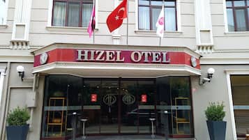 Fachada de la propiedad