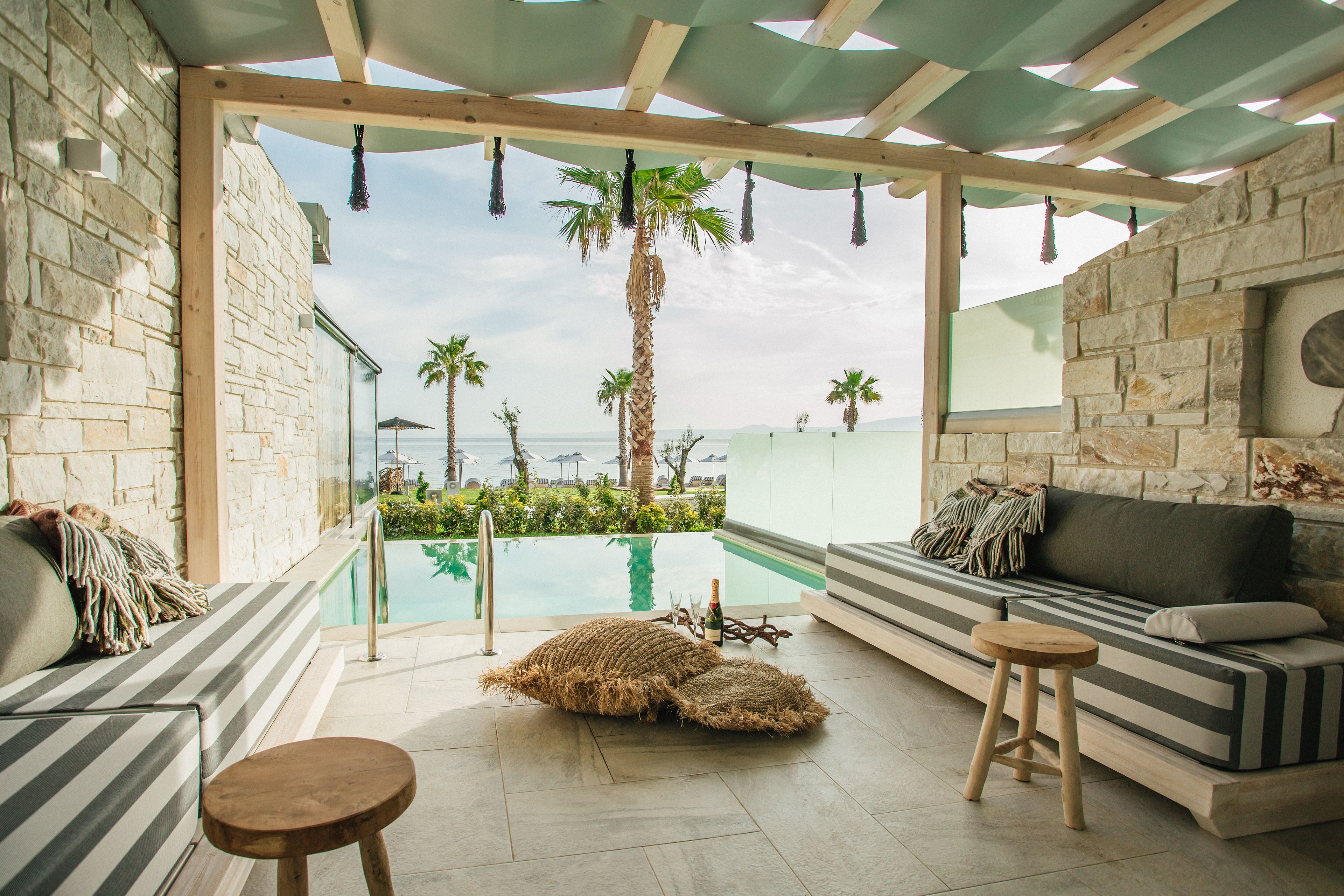 Double Suite, Private Pool, Sea View | Beach/ocean view