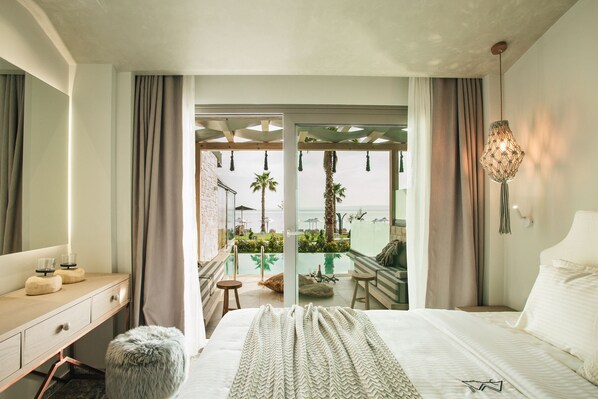 Suite, piscine privée, vue mer (for 2)