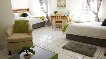 Desk, iron/ironing board, free WiFi, bed sheets