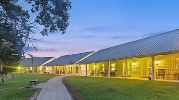 Front of property - evening/night