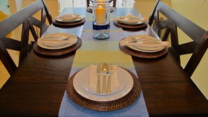 Comfort Townhome, 2 Bedrooms | In-room dining - Bayview Villas (Indian Shores)