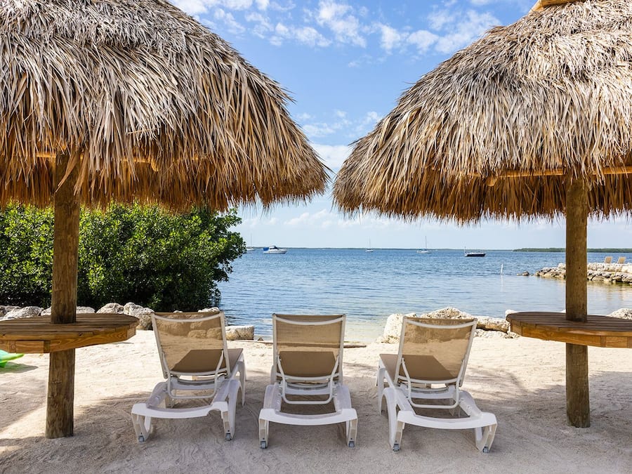 Private beach, sun loungers, beach towels, kayaking