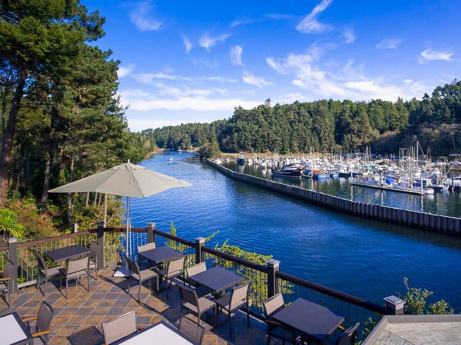 Utsikt fra overnattingsstedet