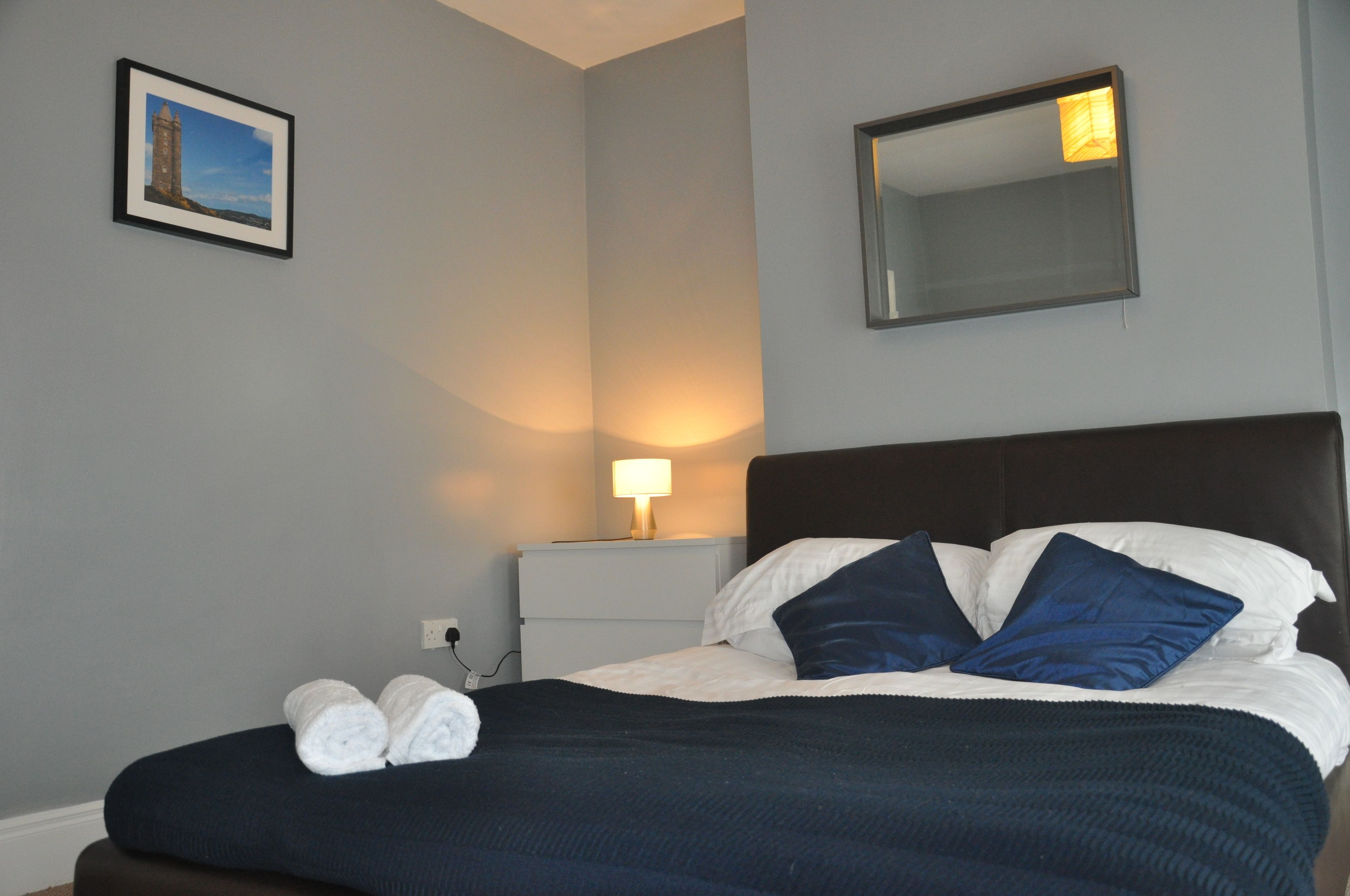 4 habitaciones y ropa de cama de alta calidad 