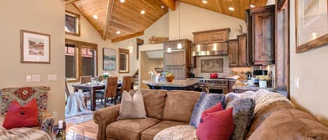 Televisio, takka, DVD-soitin