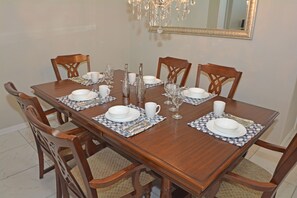 Dining - Amazing Pool Home With Spa, Games Room & Lake Views Close to WDW (Kissimmee)
