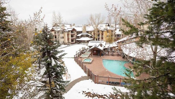คอนโด, เตียงคิงไซส์ 1 เตียง และโซฟาเบด (2312 Timberline Lodge, Trappeur's Cro) | บริเวณที่พัก