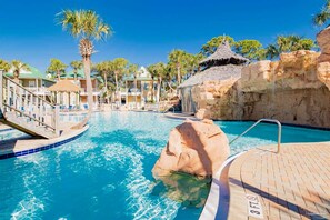 Indoor pool, a heated pool