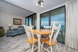 Dining - One Bedroom…7th Floor of Phoenix II…Gulf Front Balcony (Orange Beach)